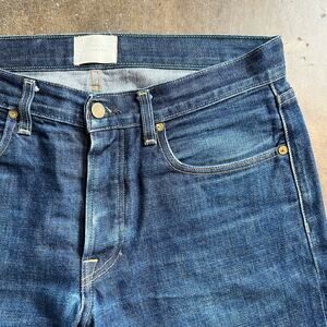 Sid Mashburn MADE IN USA Men's Selvedge Denim Jeans 33x30 CHECK MEASUREMENTS